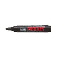 Uni-ball permanent marker Prockey PM-122, ronde punt, medium, etui van 4 stuks - thumbnail