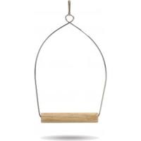 Chromen schommel voor kanaries en parkieten - thumbnail