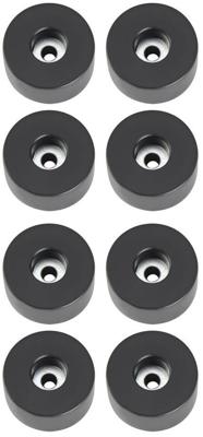 Adam Hall 4909 M8 AH zak met 8 rubberen voetjes 38 x 20 mm