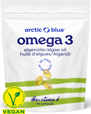 Omega 3 Algenolie DHA + Vitamine D
