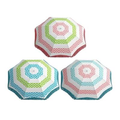 Parasol Met franjes Ø 180 cm