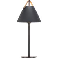 Tafellamp &apos;Strap&apos; zwart E27 fitting modern 55cm DFTP - thumbnail