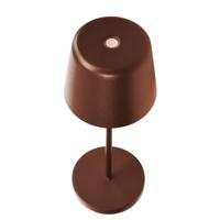 Deko Light Canis Mini 346081 Tafellamp met accu LED 2.3 W Roest-bruin - thumbnail