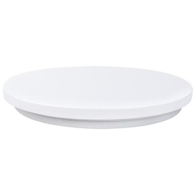 LED Plafondlamp Rond 36W - Helder Wit 6400K - Mat Wit Aluminium - Ø35cm