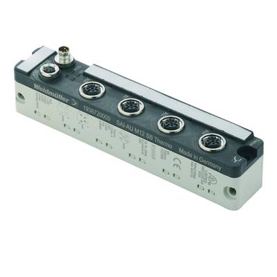 Weidmüller SAI-AU M12 SB 4THERMO 1938720000 Actieve sensor/actorbox M12-verdeler met metalen schroefdraad 1 stuk(s) Piece