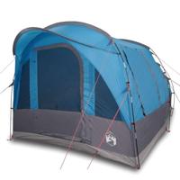 VidaXL Tunneltent 3-persoons waterdicht blauw - thumbnail