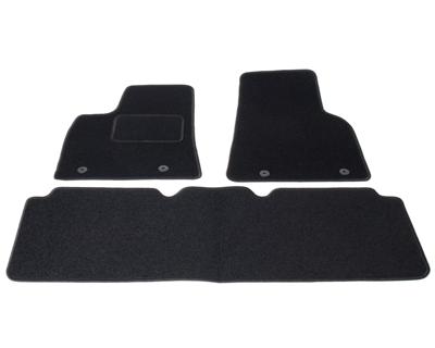 Automatten op maat - zwart stof - Tesla Model S vanaf 2012