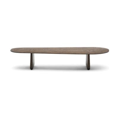 Kave Home Pirita salontafel massief eiken donker Kave Home Pirita salontafel massief eiken donker