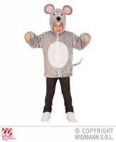 Hoodie vest pluche muis kind - thumbnail