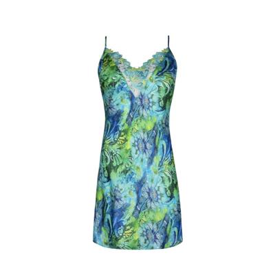 Lise Charmel lingerie Grace Aquatique Négligé sexy Floral Aqua ALH1293 Lise Charmel lingerie Grace Aquatique Négligé sexy Floral Aqua ALH1293
