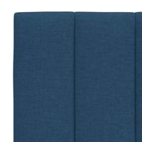 Bedframe zonder matras "Hanko" stof blauw 140x200 cm - thumbnail