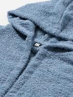 Playshoes badjas uni jeansblauw-170-176 - thumbnail