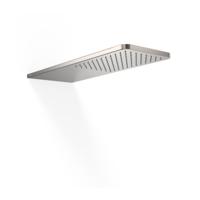 Hoofddouche Tres Wand 21x55 cm Ronde Hoeken Staal - thumbnail