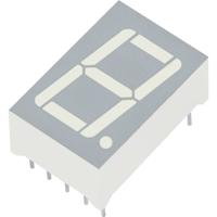 Kingbright 7-segments-display Rood 13 mm 2 V Aantal cijfers: 1 SA52-11EWA - thumbnail