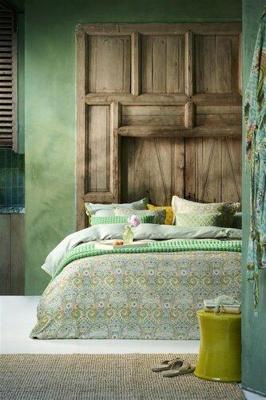 Pip Studio Pip Studio Dekbedovertrek Kikoy - Groen 260x200/220 cm