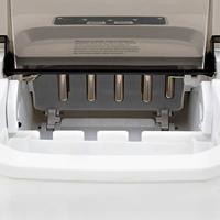 VidaXL Ijsblokjesmachine 1,4 l 15 kg/24 u wit - thumbnail