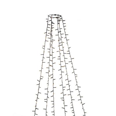 Konstsmide 6651-830 LED-boommantel Buiten Energielabel: E (A - G) werkt op het lichtnet Aantal lampen 1080 LED Barnsteen Verlichte lengte: 4 m Konstsmide 6651-830 LED-boommantel Buiten Energielabel: E (A - G) werkt op het lichtnet Aantal lampen 1080 LED Barnsteen Verlichte lengte: 4 m