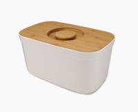 Joseph Joseph Bread Bin broodtrommel Rechthoekig Wit Bamboo, Kunststof - thumbnail
