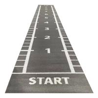 Lifemaxx Sprinttrack 1,5 x 11m grijs - thumbnail