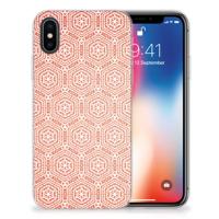 Apple iPhone X | Xs | TPU bumper | Pattern Orange - thumbnail