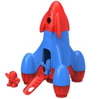 Green Toys raket met astronauten - thumbnail