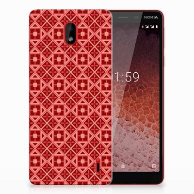 Nokia 1 Plus | TPU bumper | Batik Rood