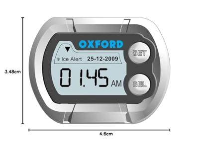 OXFORD digitale klok "digiclock". digital clock with temperature display