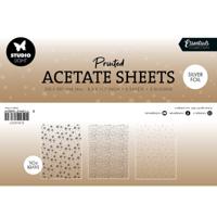 Studio Light • essentials acetate sheet snowflakes silver - thumbnail