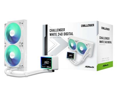 Koeling ASRock Challenger White 240 Digital