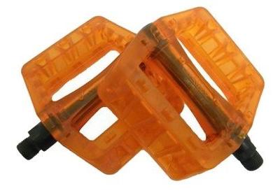 VWP pedaal 9/16" bmx clear orange