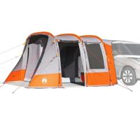 VidaXL Autotent waterdicht grijs en oranje - thumbnail