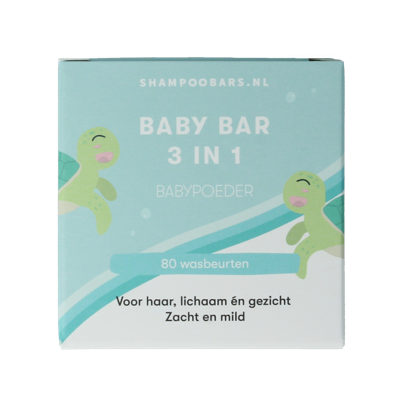 3-in-1 Baby bar babypoeder 60 Gram 3-in-1 Baby bar babypoeder 60 Gram