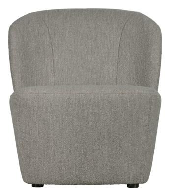 vtwonen Fauteuil 'Lofty' Bouclé, kleur Grijs