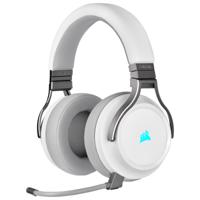 Corsair Virtuoso RGB Headset Bedraad en draadloos Hoofdband Gamen USB Type-A Wit - thumbnail