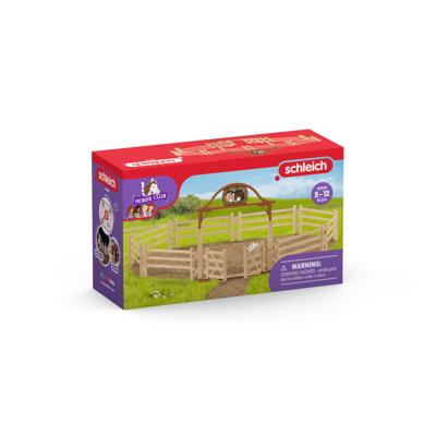 Schleich horse club omheining voor paarden met poort 42434 Schleich horse club omheining voor paarden met poort 42434