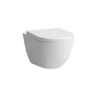 Wandcloset Laufen Pro 34x53x36 cm Rimless excl. Zitting Wit Laufen - thumbnail