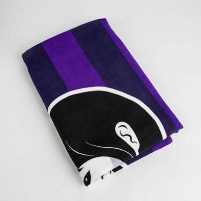 Wednesday strandlaken paars 70 x 140 cm - polyester Wednesday strandlaken paars 70 x 140 cm - polyester