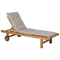 Madison ligbedkussen panama 200x60 cm lichtbeige - thumbnail
