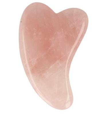 Ruben Robijn Guasha massage schraper hart roze kwarts (1 st)