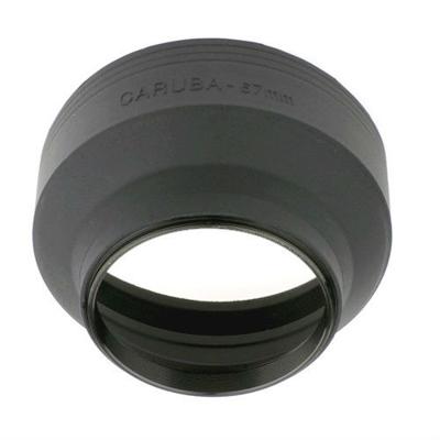 Caruba Rubberen Zonnekap - 3in1 - 67mm