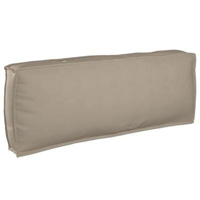 VidaXL Kussen taupe 120 x 40 x 12 cm oxford stof