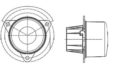 Pinkl.LED Ø55mm 12V achterzijde, 50cm 2BA011172021