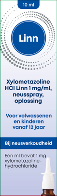 Linn Xylometazoline 1mg/ml Neusspray