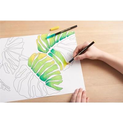 Brushpen edding 1340 zilvergrijs