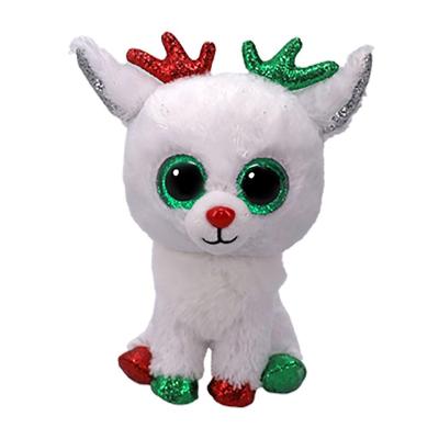 TY Beanie Boo Knuffel Rendier Snowdrop 15 cm TY Beanie Boo Knuffel Rendier Snowdrop 15 cm