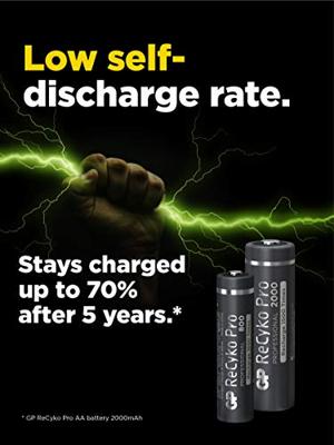 GP Pro Photoflash AA blister 4 oplaadbaar