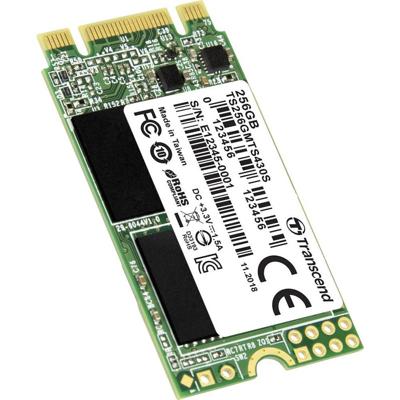Transcend TS256GMTS430S SATA M.2 SSD 2242 harde schijf 256 GB M.2 SATA 6 Gb/s Transcend TS256GMTS430S SATA M.2 SSD 2242 harde schijf 256 GB M.2 SATA 6 Gb/s