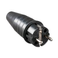Volrubber stekker 16A 250V Randaarde Keraf 104446 - thumbnail