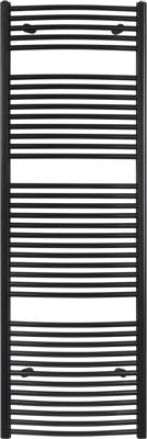 Ben Samos handdoekradiator licht gebogen 1224W 60x177,5cm mat antraciet