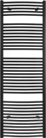 Ben Samos handdoekradiator licht gebogen 1224W 60x177,5cm mat antraciet - thumbnail